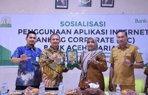 Bank Aceh Syariah Dorong Digitalisasi Keuangan Sekolah di Bireuen lewat IBC